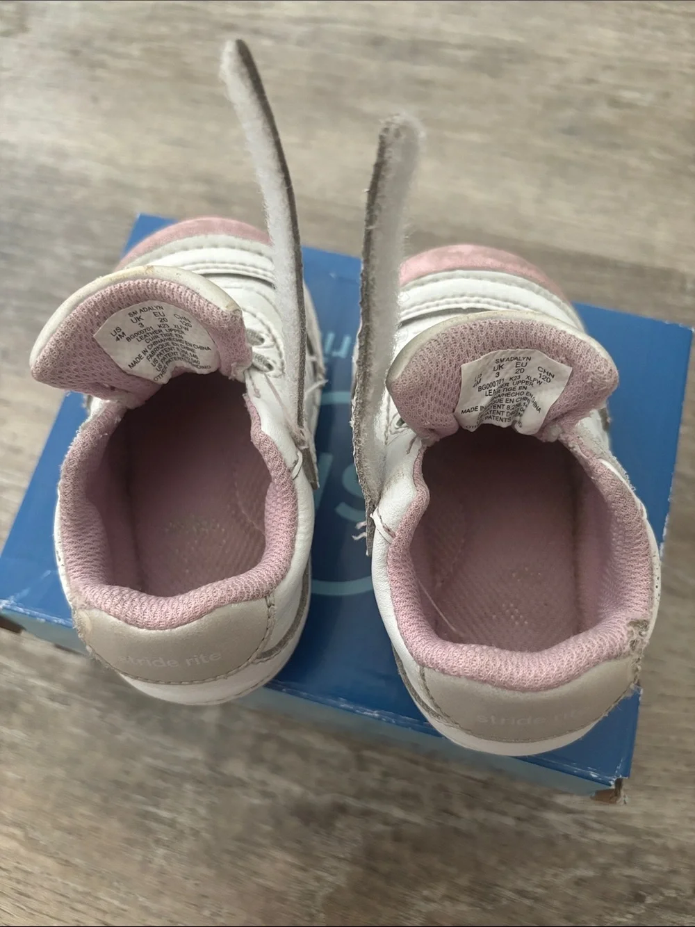 Stride Rite soft white